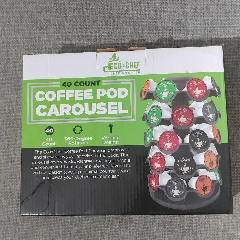 Coffee pod carousel